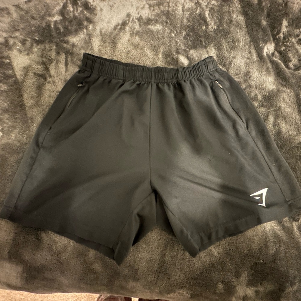 Black Gymshark shorts